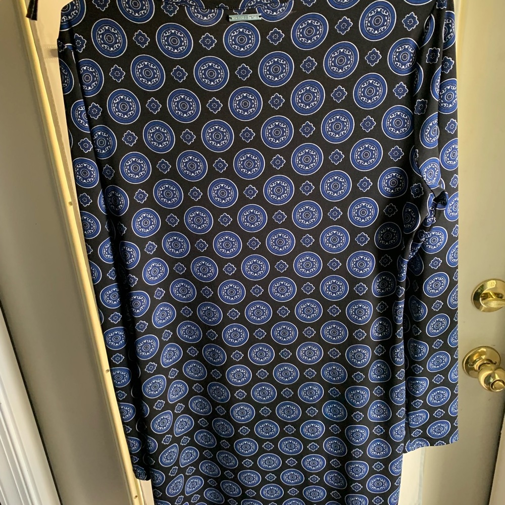 Michael Kors Long Sleeve Shift Dress